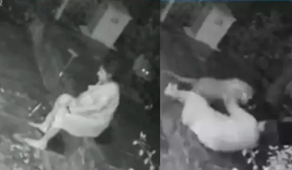 Women Survives Leopard Attack