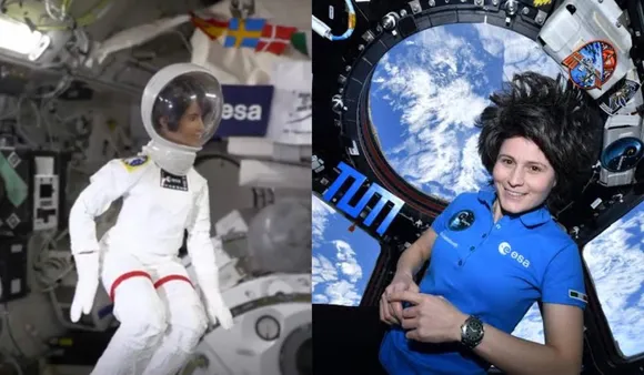 Astronaut Barbie In Space