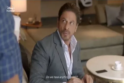 shah rukh khan ott advertisment