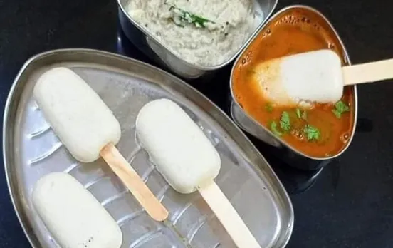 Idli on ice cream stick