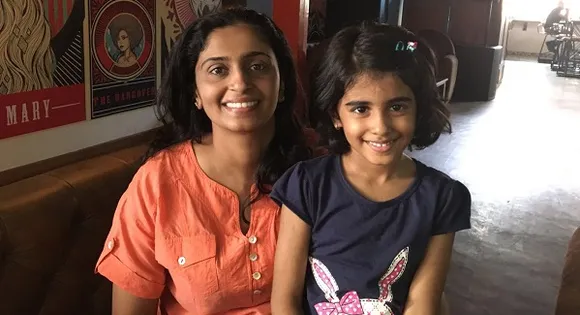 shobha nair with daughter