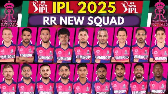 RR full squad for IPL 2025