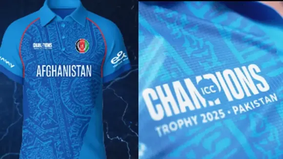 Champions Trophy 2025: A look at Afghanistan's jersey for the tournament