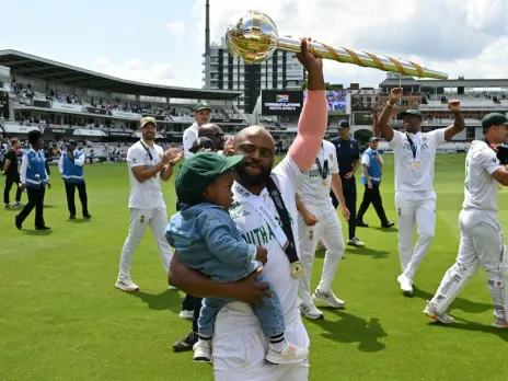 Temba Bavuma after winning WTC 2025 Final