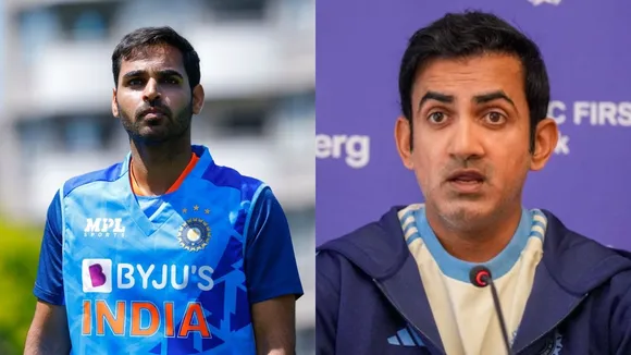 Bhuvneshwar-Kumar-Gautam-Gambhir-India