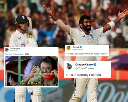 IND vs ENG Day 2 2nd Test (Source: X)