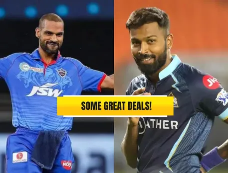 Shikhar Dhawan & Hardik Pandya (Source: Twitter)