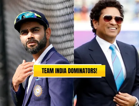 Virat Kohli & Sachin Tendulkar (Source: Twitter)