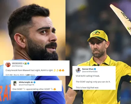 Virat Kohli, Glenn Maxwell