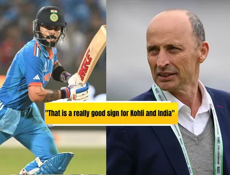 Virat Kohli & Nasser Hussain (Source: Twitter)