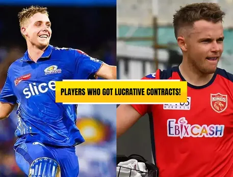 Cameron Green & Sam Curran (Source: Twitter)