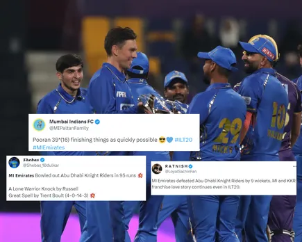 MI Emirates beat ADKR by 9 wickets 