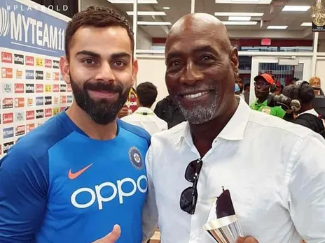 Virat Kohli & Viv Richards