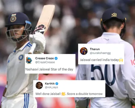 IND vs ENG Day 1 1st Test (Source X)