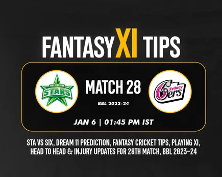 STA vs SIX BBL 2023-24