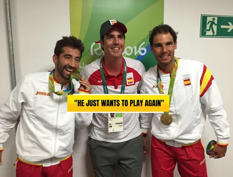 Carlos Gomez Ferre and Rafael Nadal 
