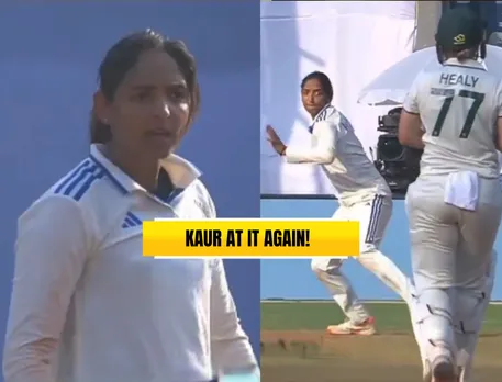 Harmanpreet Kaur & Alyssa Healy (Source: Twitter)