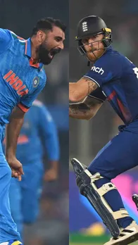 Mohammed Shami and Ben Stokes