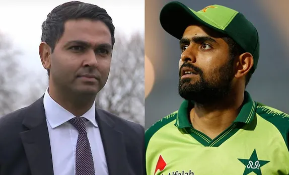 Wasim Khan and Pakistan skipper, Babar Azam