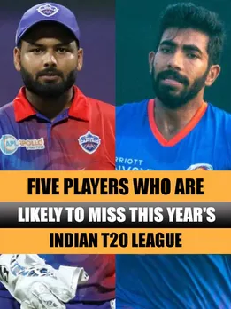 ITL 2023: FIVE Players who are likely to miss this year's Indian T20 League
