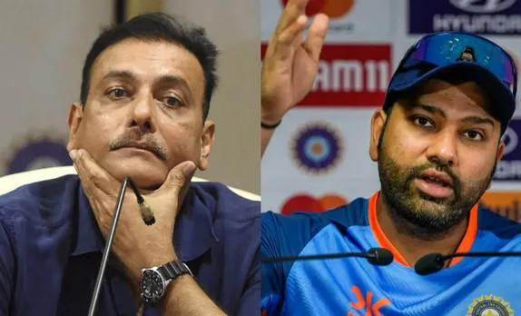 Ravi Shastri and Rohit Sharma