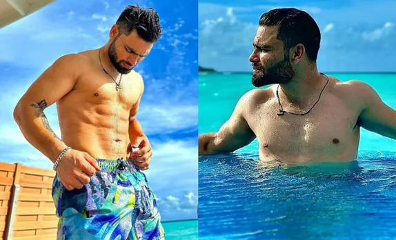 Rinku Singh in Maldives