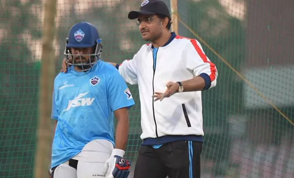 Sourav Ganguly and Prithvi Shaw spotted together