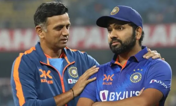 Rahul Dravid and Rohit Sharma