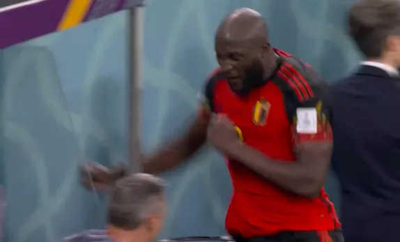 Romelu Lukaku of Belgium
