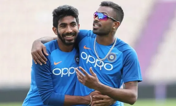 Hardik Pandya and Jasprit Bumrah