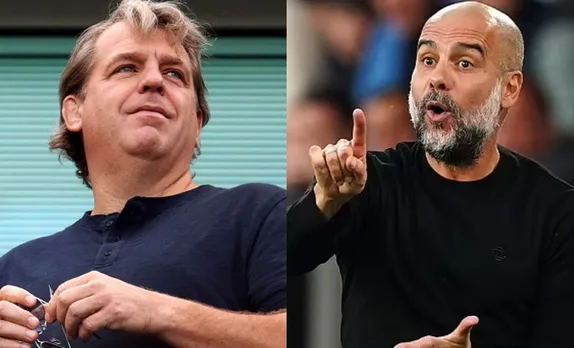 Todd Boehly and Pep Guardiola