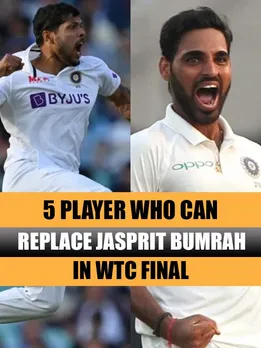 5 player who can replace Jasprit Bumrah in WTC Final