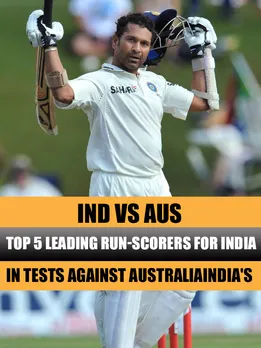 IND vs AUS: Top 5 leading run-scorers for India in Tests against Australia
