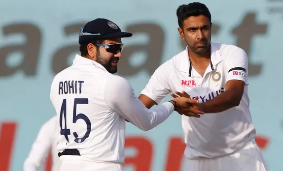 Ravichandran Ashwin and Rohit Sharma
