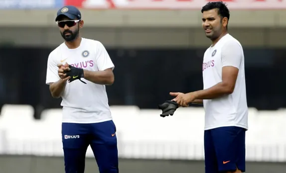 Ajinkya Rahane and Rohit Sharma