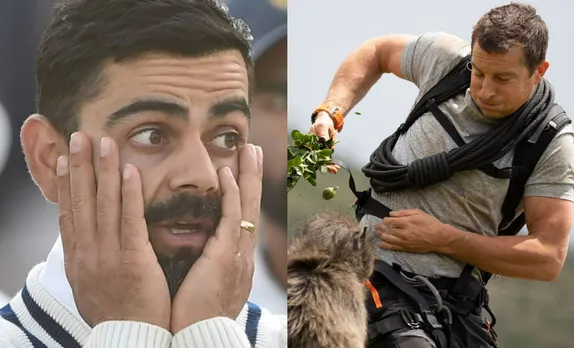 Virat Kohli and Bear Grylls