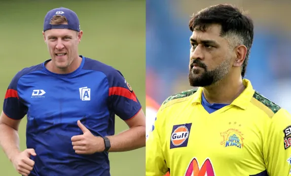 Kyle Jamieson, MS Dhoni