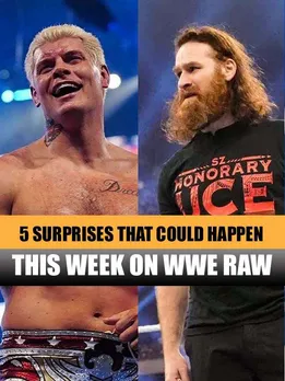 5 surprises that could happen this week on WWE RAW