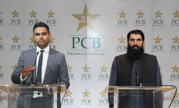 Misbah ul Haq and Wasim Khan