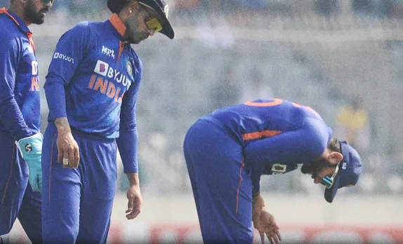 Skipper Rohit Sharma sustains thumb injury, sent to hospital for scans