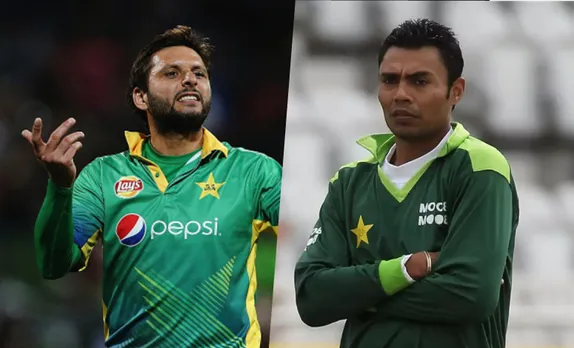 Shahid Afridi and Danesh Kaneria