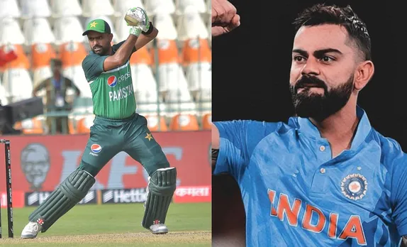 Virat Kohli and Babar Azam