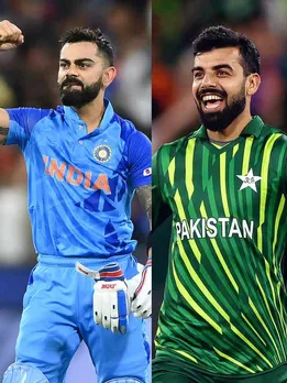 Virat Kohli & Shadab Khan