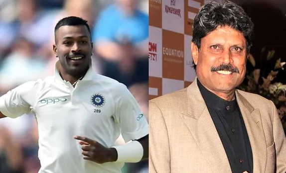 Hardik Pandya and Kapil Dev