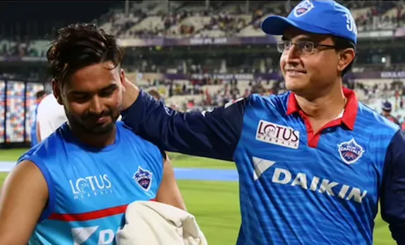 Sourav Ganguly's remark on Rishabh Pant