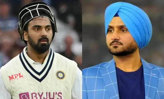 KL Rahul and Harbhajan Singh