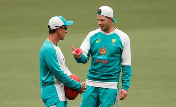 Tim Paine and Justin Langer