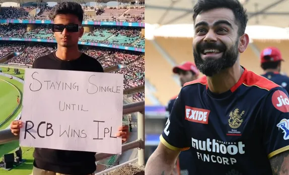 RCB fan and players