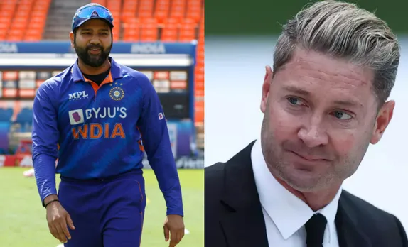 Rohit Sharma and Michael Clarke
