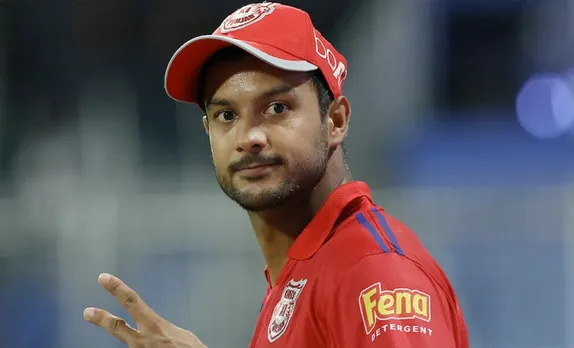 Star Punjab player thanks Mayank Agarwal for backing him
